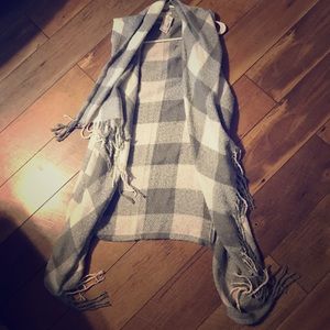 Plaid Wrap/shawl